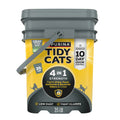 Purina 4-in-1 Strength Clumping Cat Litter with Floral Scent, 35 lb Pail