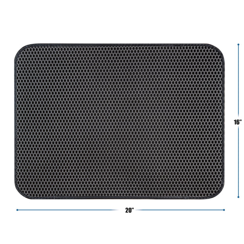 Cat Litter Trapping Mat with Waterproof Honeycomb Design for Effortless Cleaning